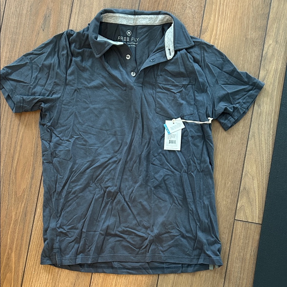 NWT free fly men’s polo